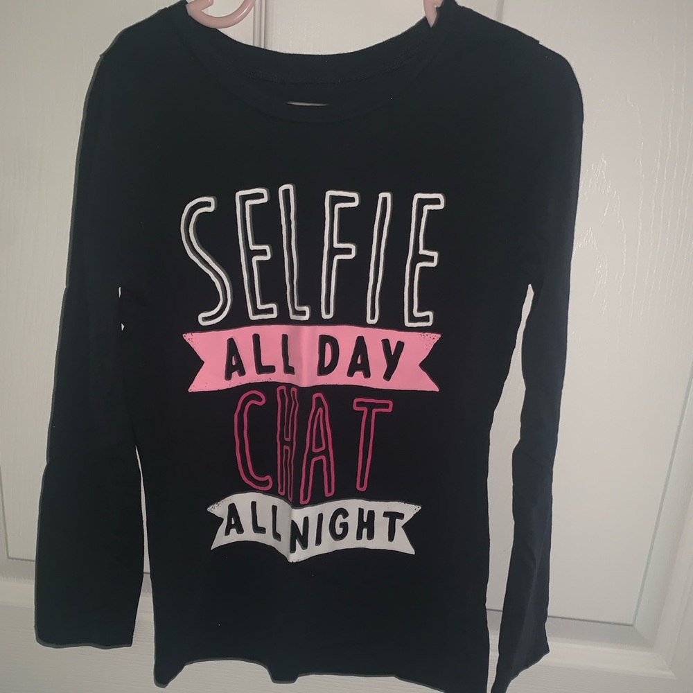 Carters Girls Long Sleeve Graphic Tee Size 7